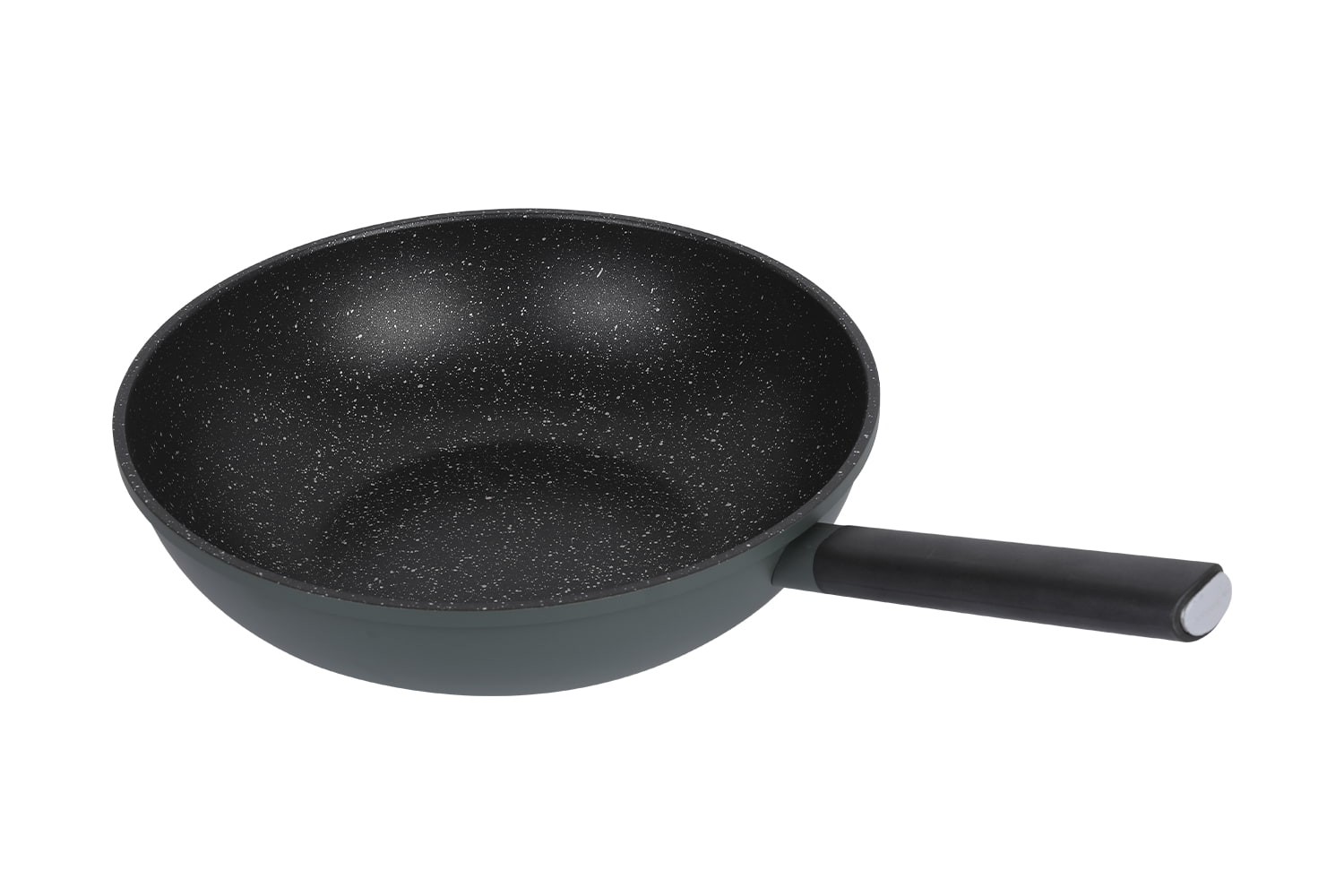 CF-CLB3263D Painevalettu wok-jäljitelmä - Lasikannen jäljitelmä painevalettu lääkekive 32 tarttumaton wok