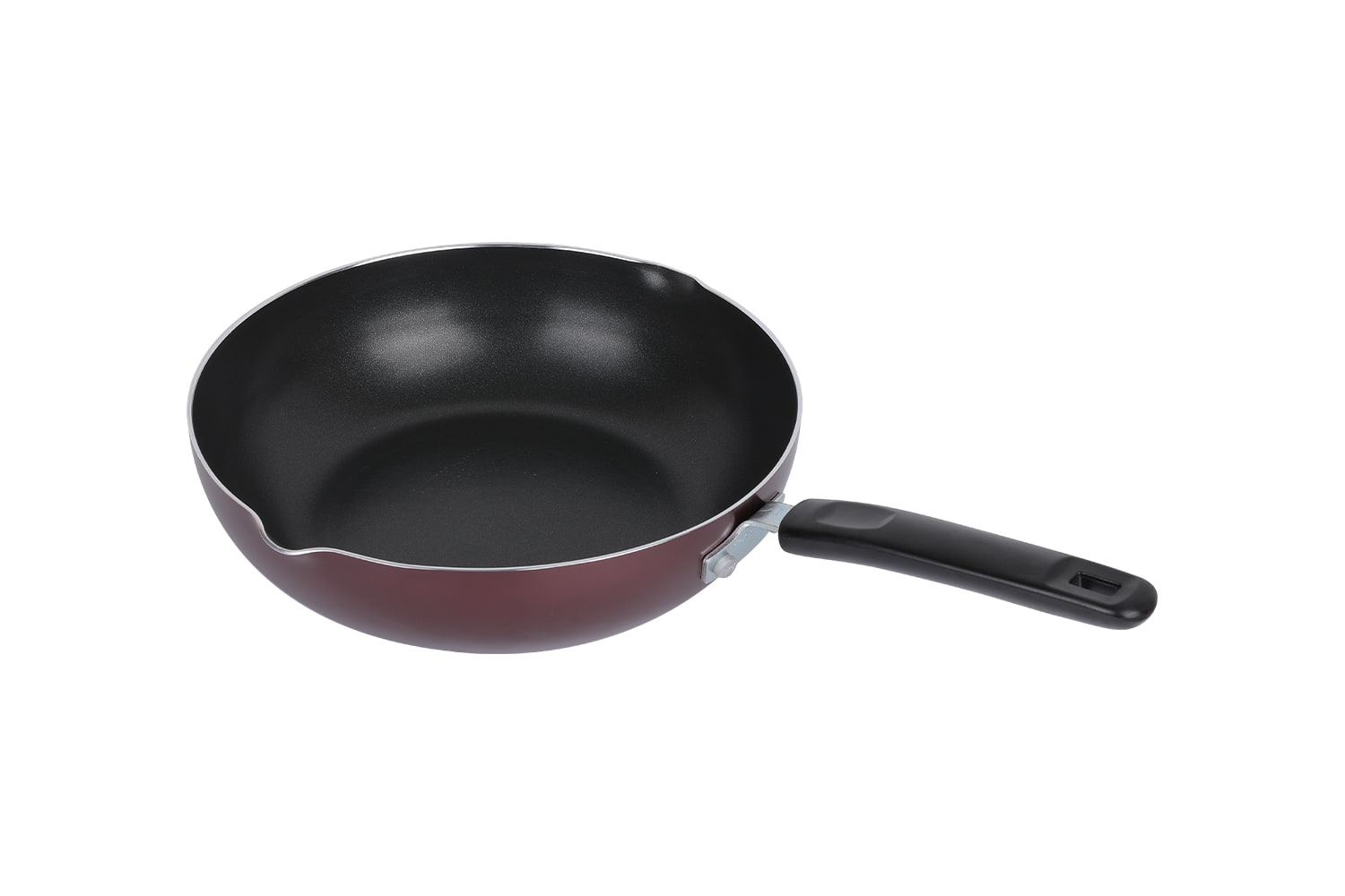 CLB2821D Wok-Lasikannella 28 wok, Flaming Wok, tarttumaton wok