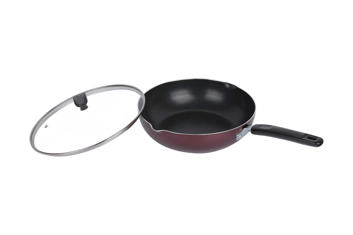 CLB2821D Wok-Lasikannella 28 wok, Flaming Wok, tarttumaton wok