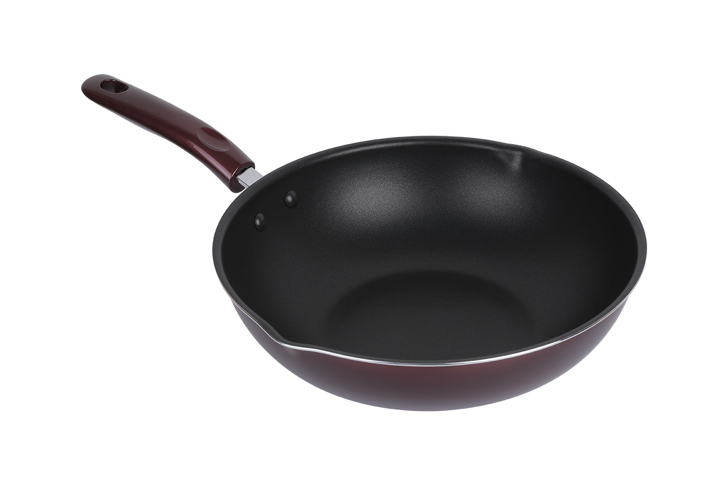 CLB3031D Wok-Lasikannella 30 wok, Flaming Wok, tarttumaton wok